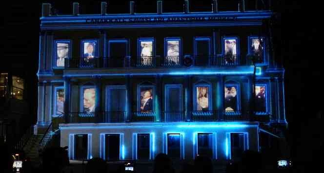 Atatürk "3D Mapping" gösterisiyle anıldı