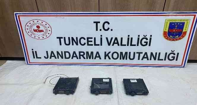 Tunceli’deki operasyonda örgütsel dokümanlar ve yaşam malzemesi ele geçirildi