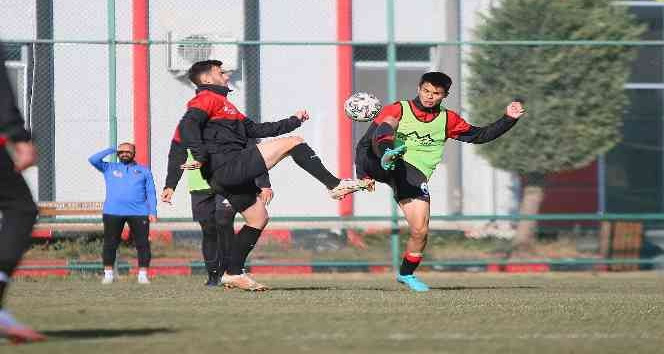 Eskişehirspor, Ağrı 1970 Spor maçına hazırlanıyor