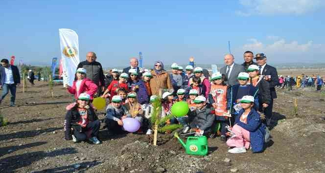 Kahramanmaraş’ta 10 bin fidan toprakla buluştu