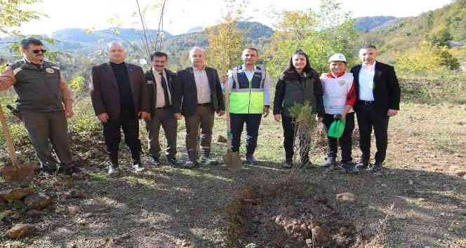 Fatsa’da fidanlar toprakla buluştu