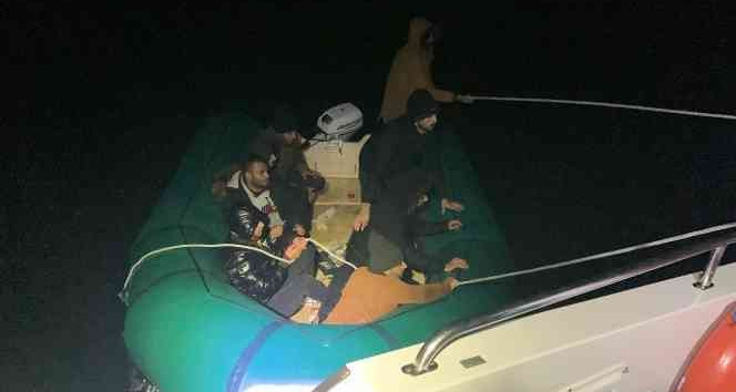 Çanakkale’de 42 düzensiz göçmen kurtarıldı