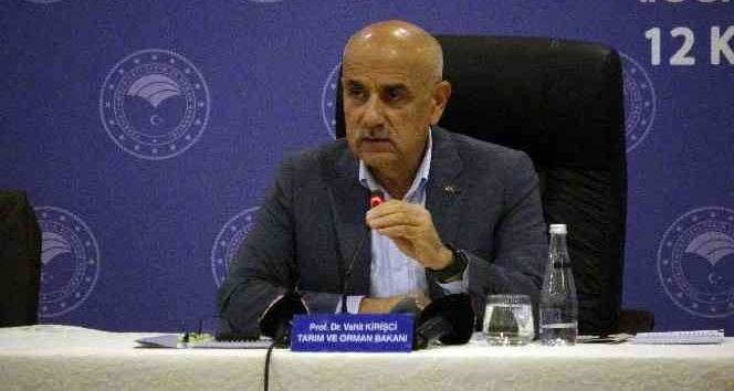 Bakan Kirişci: “Üreticimizin ne ekeceğine artık biz devlet olarak karar vereceğiz”