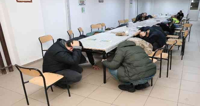 Amasya’da ’Çök Kapan Tutun’ tatbikatı