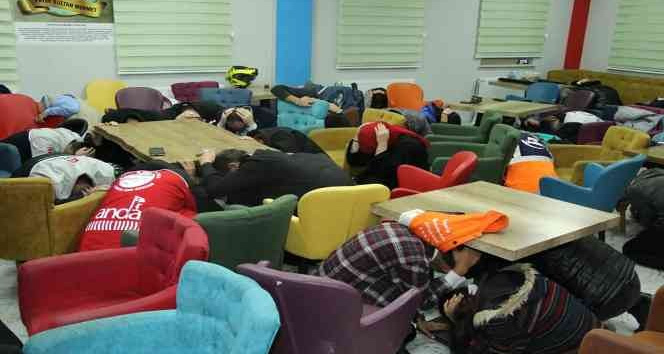 Kırıkkale "çök-kapan-tutun" yaptı