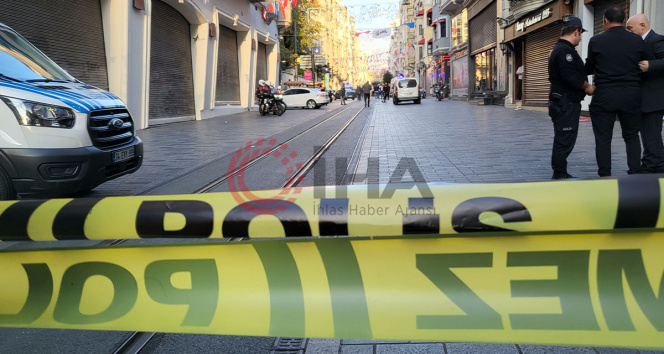 Taksim İstiklal Caddesinde patlama meydana geldi... Can kaybı 6ya yükseldi, 81 yaralı