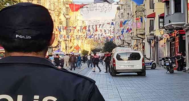 Taksim’de patlama meydana geldi