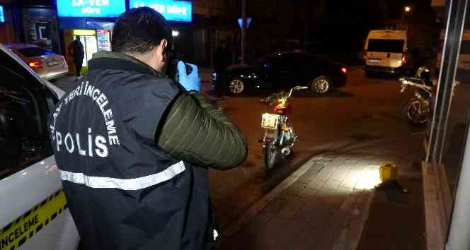 Devriye gezen polisi görünce motoru bırakarak sırra kadem bastı