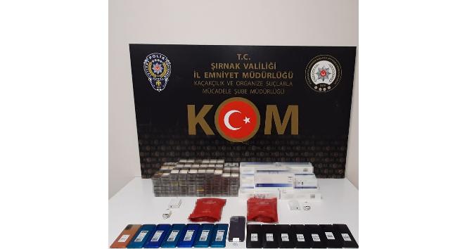 Şırnak’ta kaçakçılık ve asayiş operasyonu: 45 gözaltı
