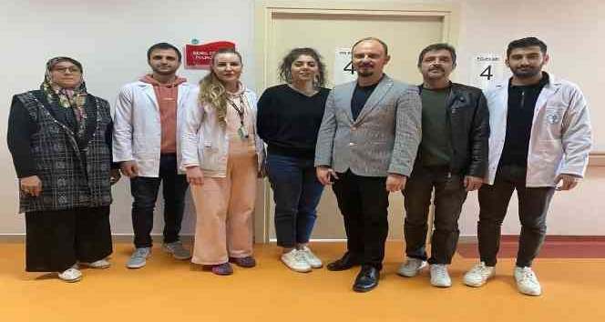 4 santimlik kesi ile tümör ameliyatı