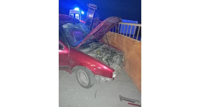 Tokat’ta otomobil duvara çarptı: 1 ölü 2 yaralı