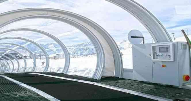 Muratdağı Termal Kayak Merkezi’ne bantlı taşıma sistemi