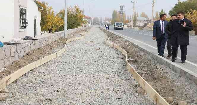 Vali ve Belediye Başkan Vekili Sarıibrahim, çalışmaları yerinde inceledi