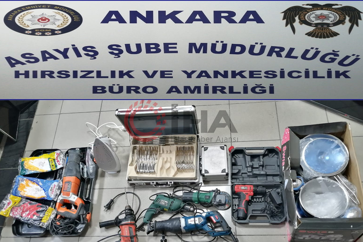 Ankara’da hırsızlık çetesine &#039;Keklik&#039; operasyonu