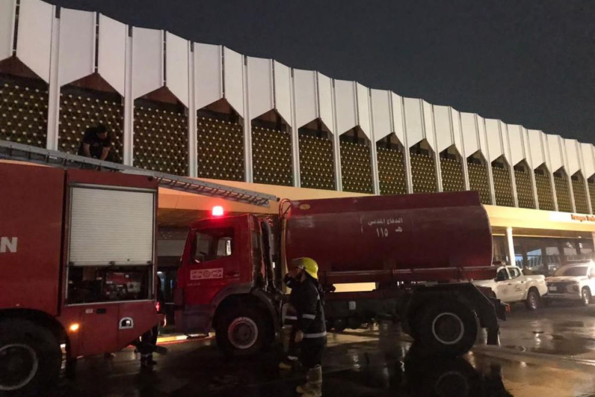 Bağdat Havalimanı&#039;nda ikinci yangın