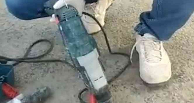 43 ilin geçiş güzergahında uyuşturucuya geçit yok: Bu kez matkaptan çıktı