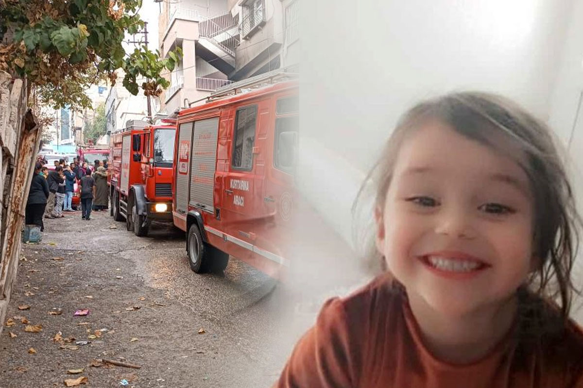 Yangında dumandan etkilenen 4 yaşındaki Ebrar kurtarılamadı