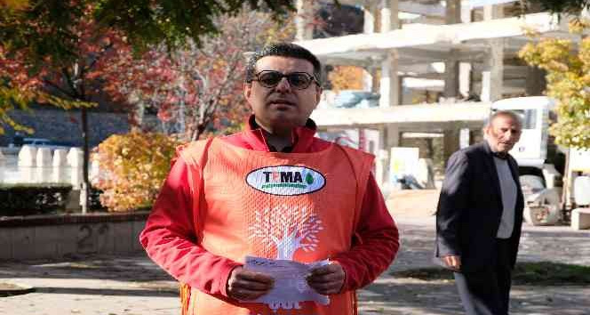 Gümüşhane’de erozyonla mücadele için yürüdüler