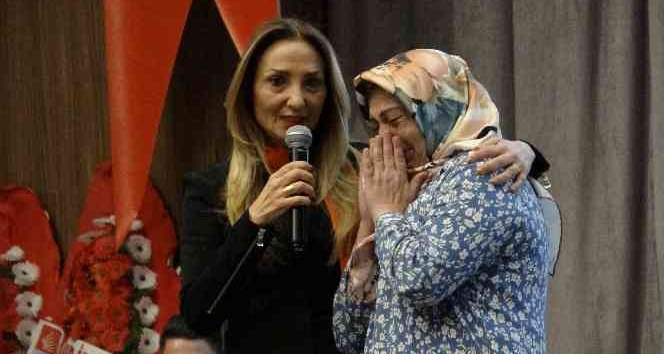Eşi tarafından katledilen Rabia Yılmaz’ın annesi gözyaşlarına hakim olamadı