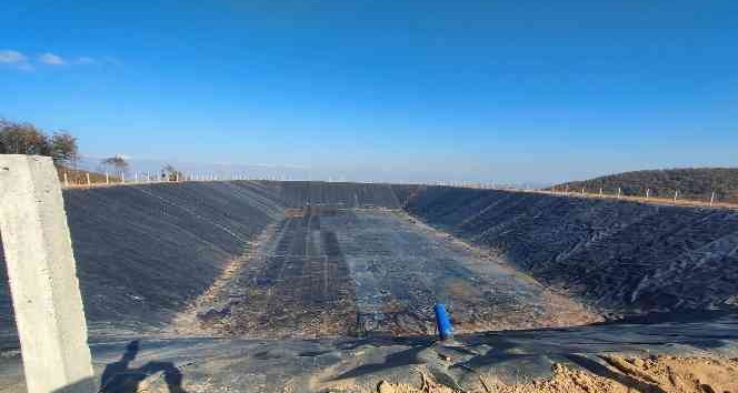 Dereköy 3. tarımsal sulama göletinin yapımı tamamlandı