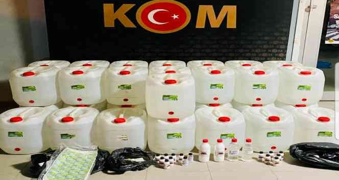 Yılbaşın öncesi emniyet alarmda: Bidon bidon etil alkol bulundu