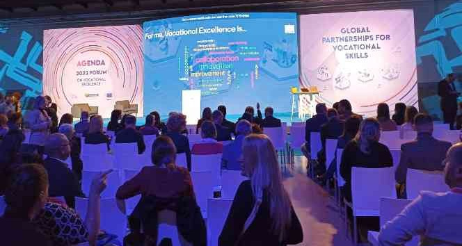 NEVÜ’lü öğrenciler ‘Mesleki Eğitimde Mükemmeliyet Merkezleri Ağı’ Toplantısında