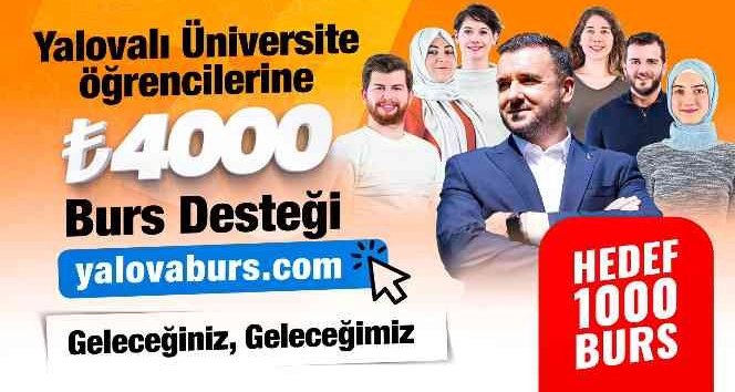 Yalova’da bin öğrenci için burs kampanyası