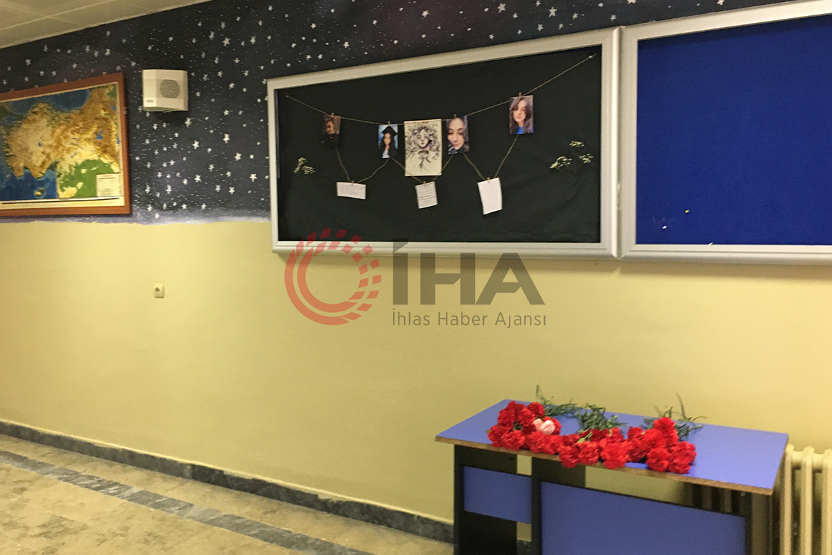 Terör saldırısında hayatını kaybeden Yağmur Uçar okulunda törenle anıldı