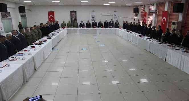 Sınır güvenliği ve düzensiz göçe ilişkin tedbirler için Kırklareli’de toplandılar