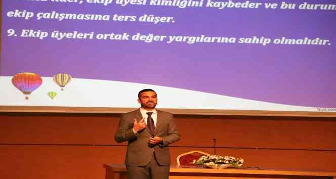 NEVÜ’de ‘Ekip Çalışması ve Liderlik’ eğitimi düzenlendi