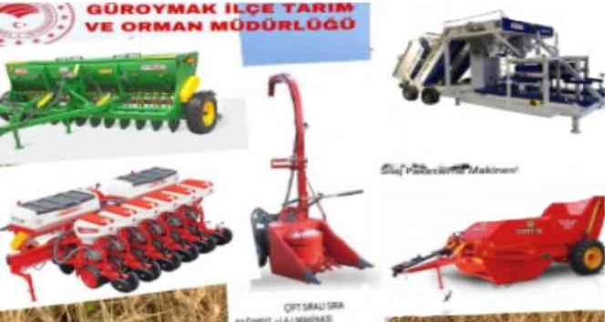 Güroymak Tarım ve Orman Müdürlüğünün ekipman projesine destek çıktı