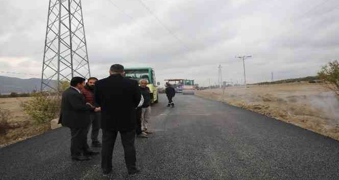 Burdur Valisi Arslantaş, yol çalışmalarını yerinde inceledi