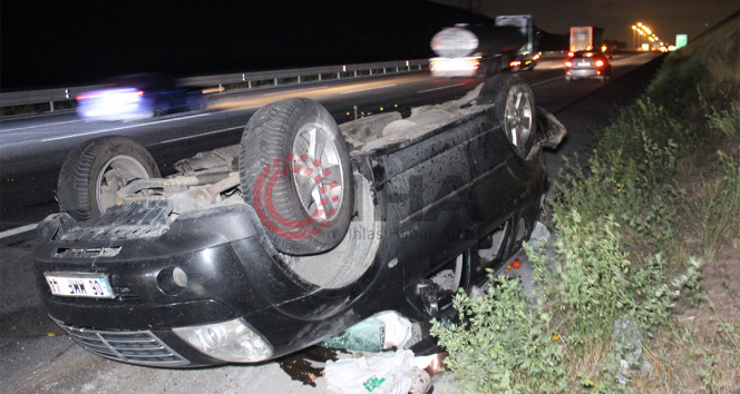 Kuzey Marmara Otoyolunda feci kaza: 3 ölü