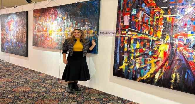 Dünyaca ünlü ressam Shahi Dayekh İstanbul’da