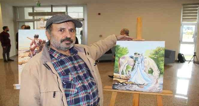 Psikiyatri hastaları yaptıklarıyla mest etti