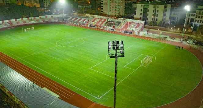Gazi stadının bakım onarım çalışmaları tamamlandı