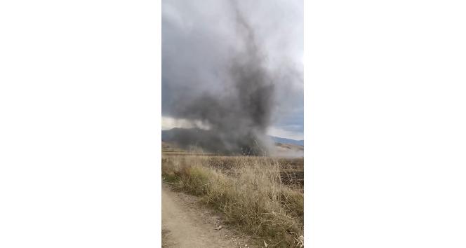 Tokat’ta hortum kameralara yansıdı