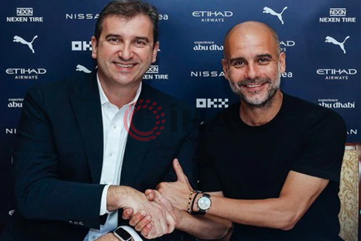 City, Guardiola'nın sözleşmesini 2025 yılına uzattı