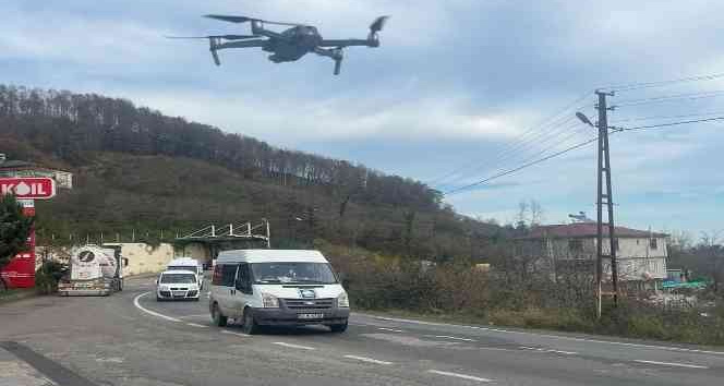 Jandarmadan dron destekli denetim