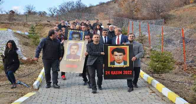 26 yıl önce şehit edilen 3 öğretmen meslektaşları tarafından anıldı