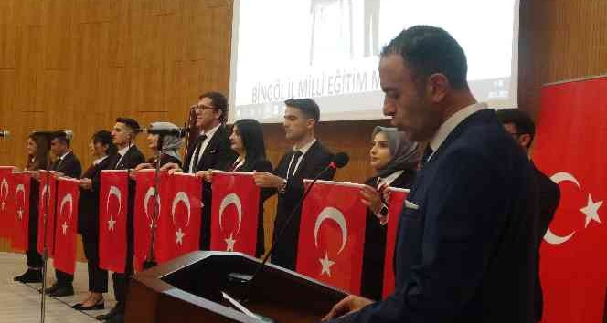 Bingöl’de göreve yeni başlayan öğretmenlerden en anlamlı yemin