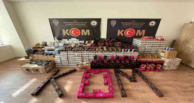 Kahramanmaraş’ta cinsel içerikli ürün operasyonu