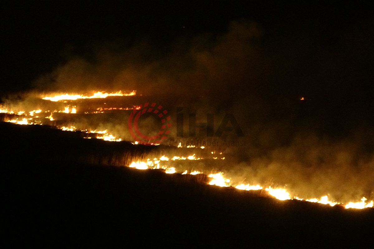 Yüksekova&#039;nın kuş cenneti 4 gündür alev alev yanıyor