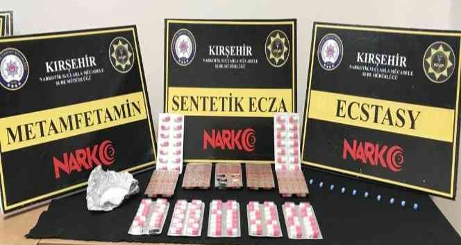 Kırşehir’de uyuşturucu operasyonu: 4 gözaltı