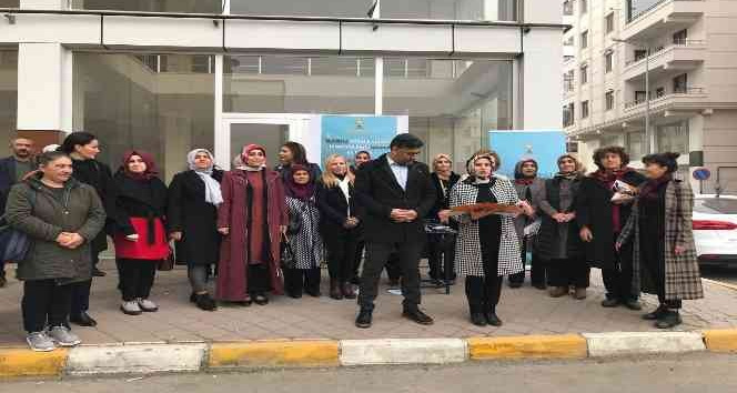 Iğdır’da kadına yönelik şiddete karşı basın açıklaması yapıldı