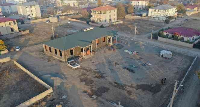 Iğdır Belediyesi tarafından taziye evi yaptırılıyor