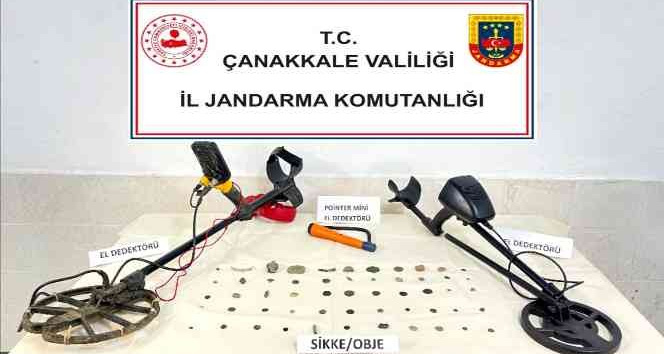 Biga’da tarihi eser kaçakçılığı operasyonu