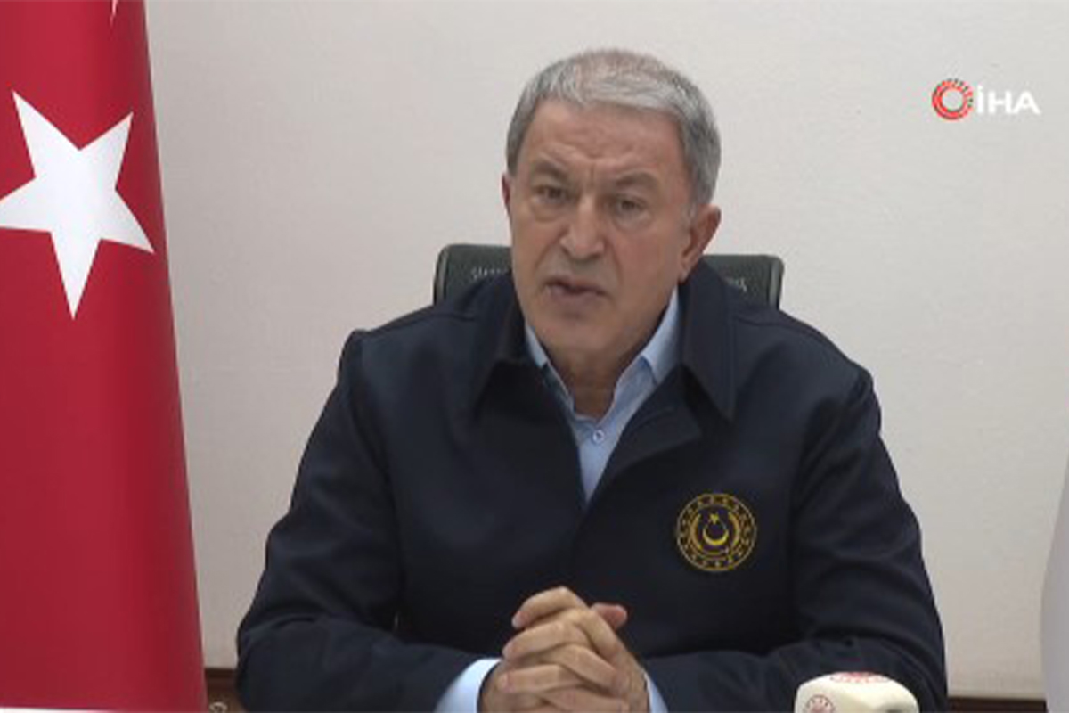 Milli Savunma Bakanı Hulusi Akar: 'Pençe Kilit Harekatı'nın başından itibaren 480 terörist etkisiz hale getirildi'