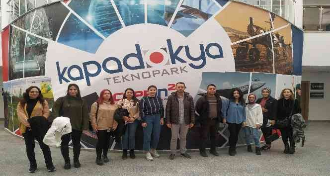 NEVÜ öğrencileri Kapadokya Teknopark’ı ziyaret etti