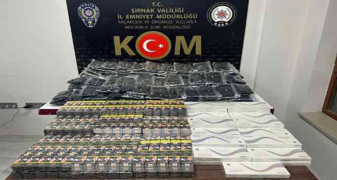 Şırnak’ta kaçakçılık ve asayiş operasyonu: 67 gözaltı